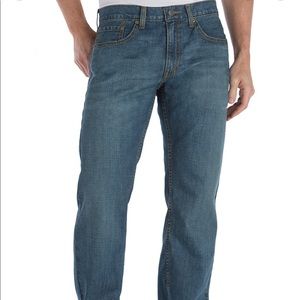 Signature Levi Strauss Relaxed Easy Fit Straight Leg Jeans